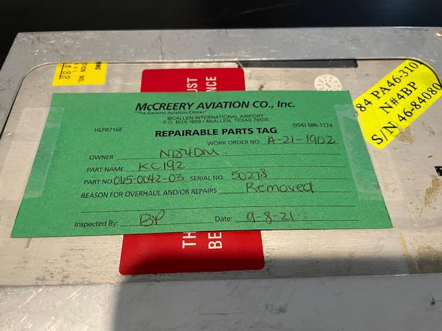 Bendix King KFC 150/KC192 Auto Pilot Flight Computer. With Form 8130. Used.