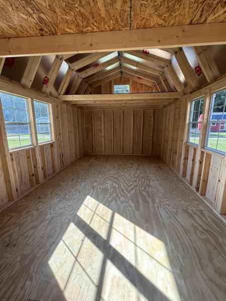 12x20 Lofted Barn -With Electric