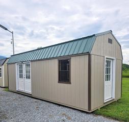 $1,018 OFF-10x24 BARN W/DIVIDER WALL, HOUSE DOORS, WORKBENCH & MORE $9,162 OR $362 DOWN & $362/MO - EVERYONE APPROVED!