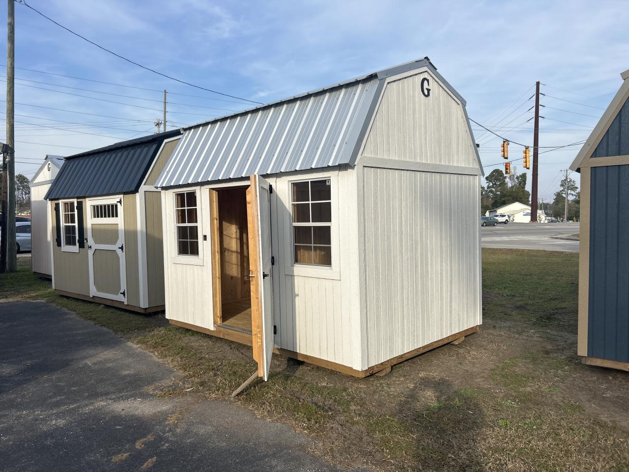 08x12 SIDE LOFTED BARN