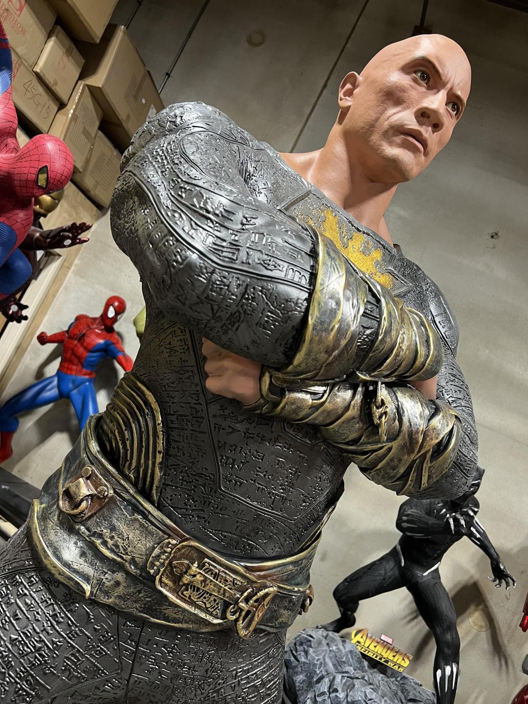 Life Size Black Adam Duane The Rock Johnson