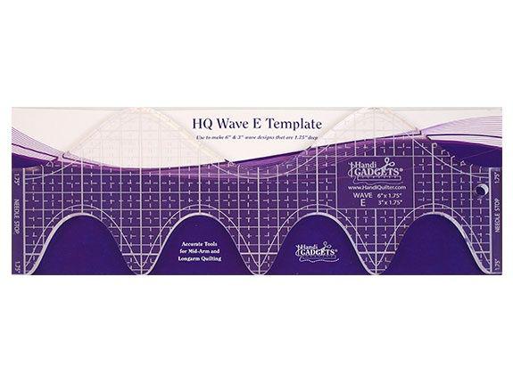 Ruler HQ Wave E 6" and 3"