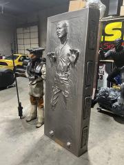 Star Wars Return of the Jedi Princess Leia Boushh and Han Solo In Carbonite