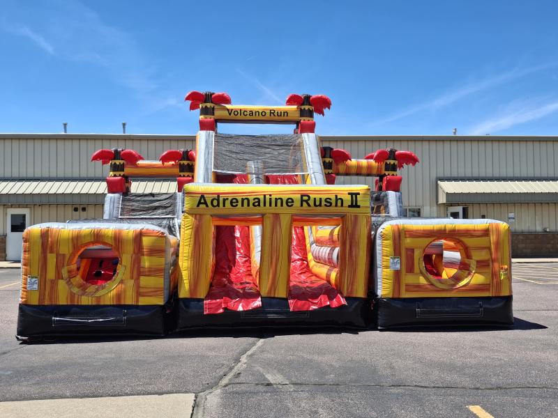 Volcano Run Obstacle Course