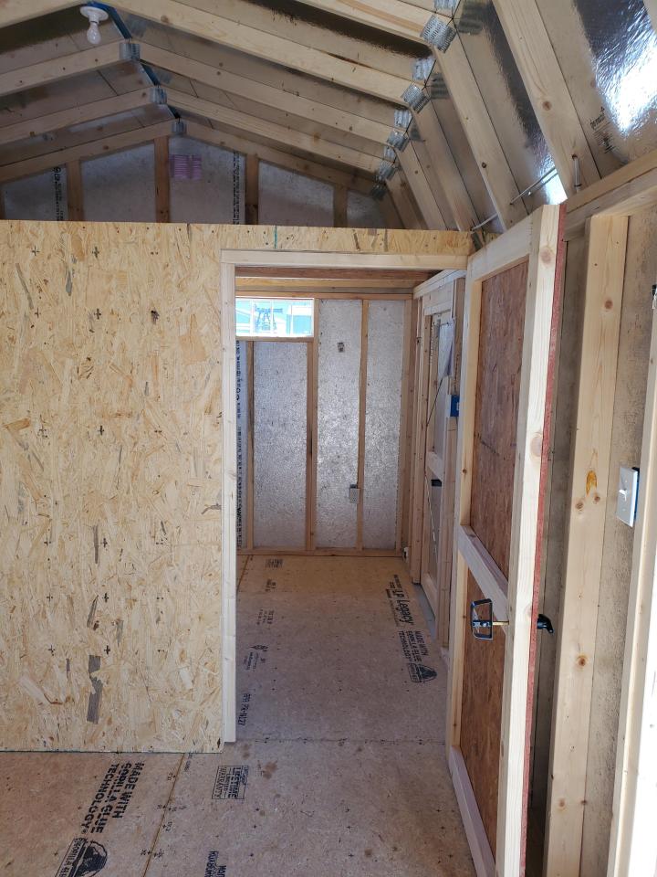 Morganton - 12x20 Lofted Barn Handyman Package W/ Electrical