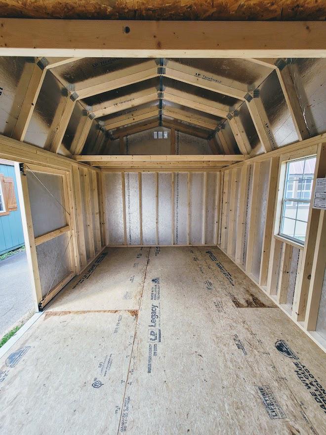 Marion - 10X16 LOFTED BARN - 10 Year Craftsmanship Warranty!