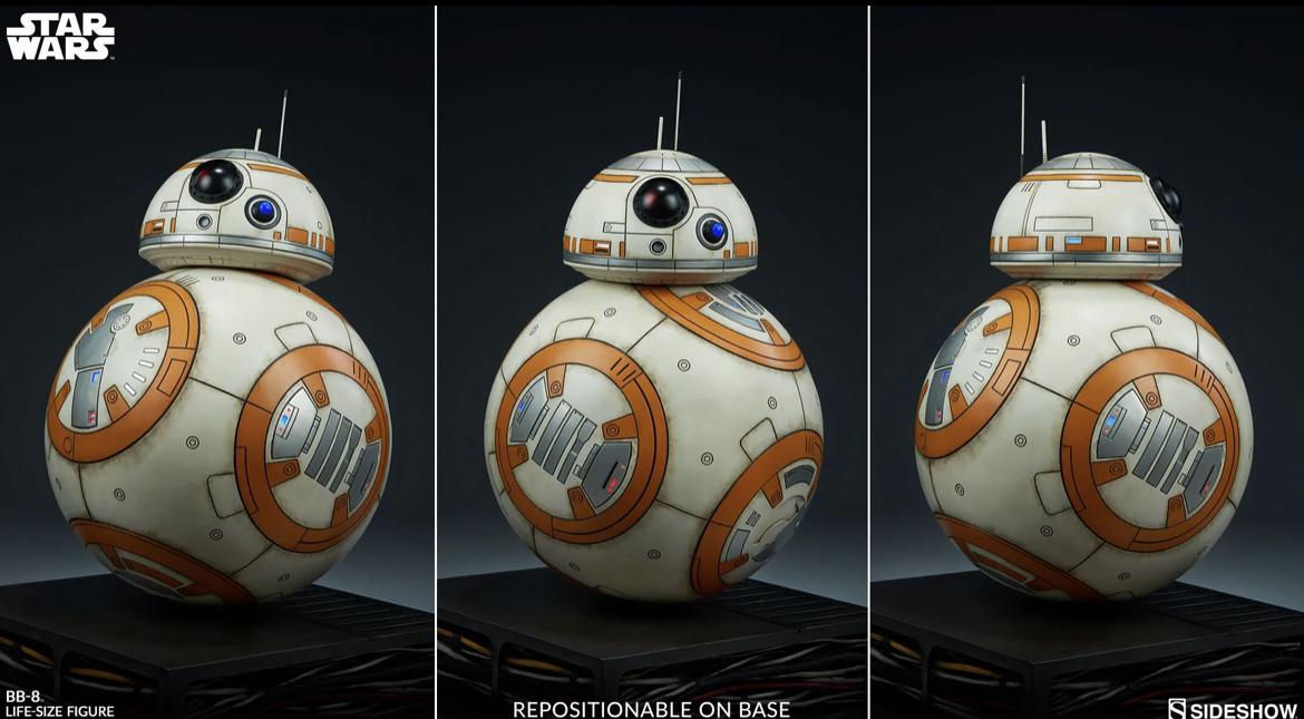 Star Wars Sideshow The Force Awakens BB-8 with Lights and Sound