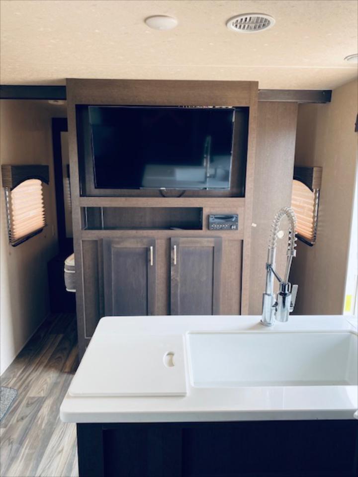 Used 2019 Forest River Travel Trailer RV Evoo Series T-2700 Bunk House