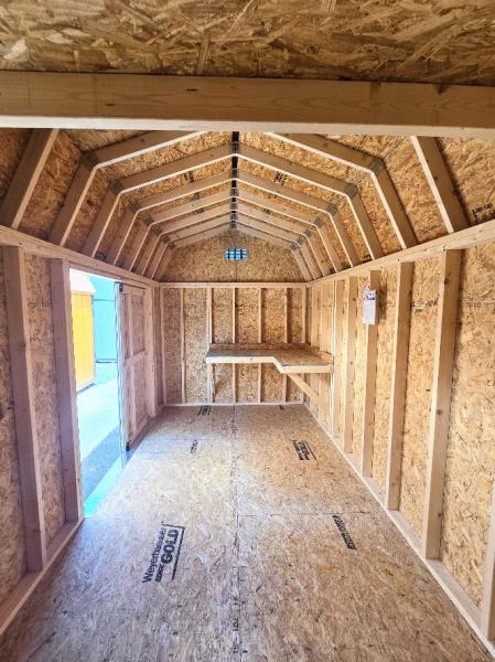 🔥$494 OFF - $176 DOWN & $176/MO - NO CREDIT CHECK - 8x16 BARN w/BENCH $4,453 - FREE DELIVERY & BLOCKS (50miles)