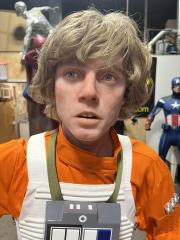 Life Size Star Wars Luke Skywalker X-Wing Fighter Pilot