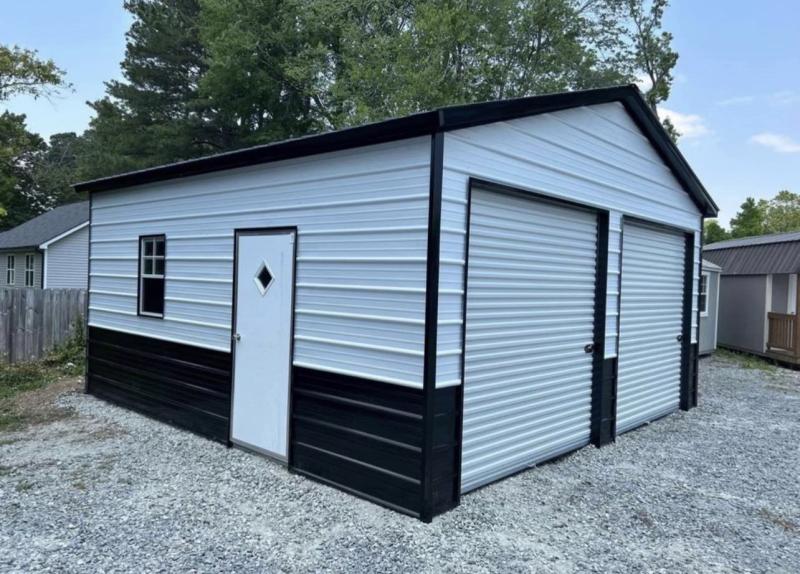 24x21x9 Metal Garage