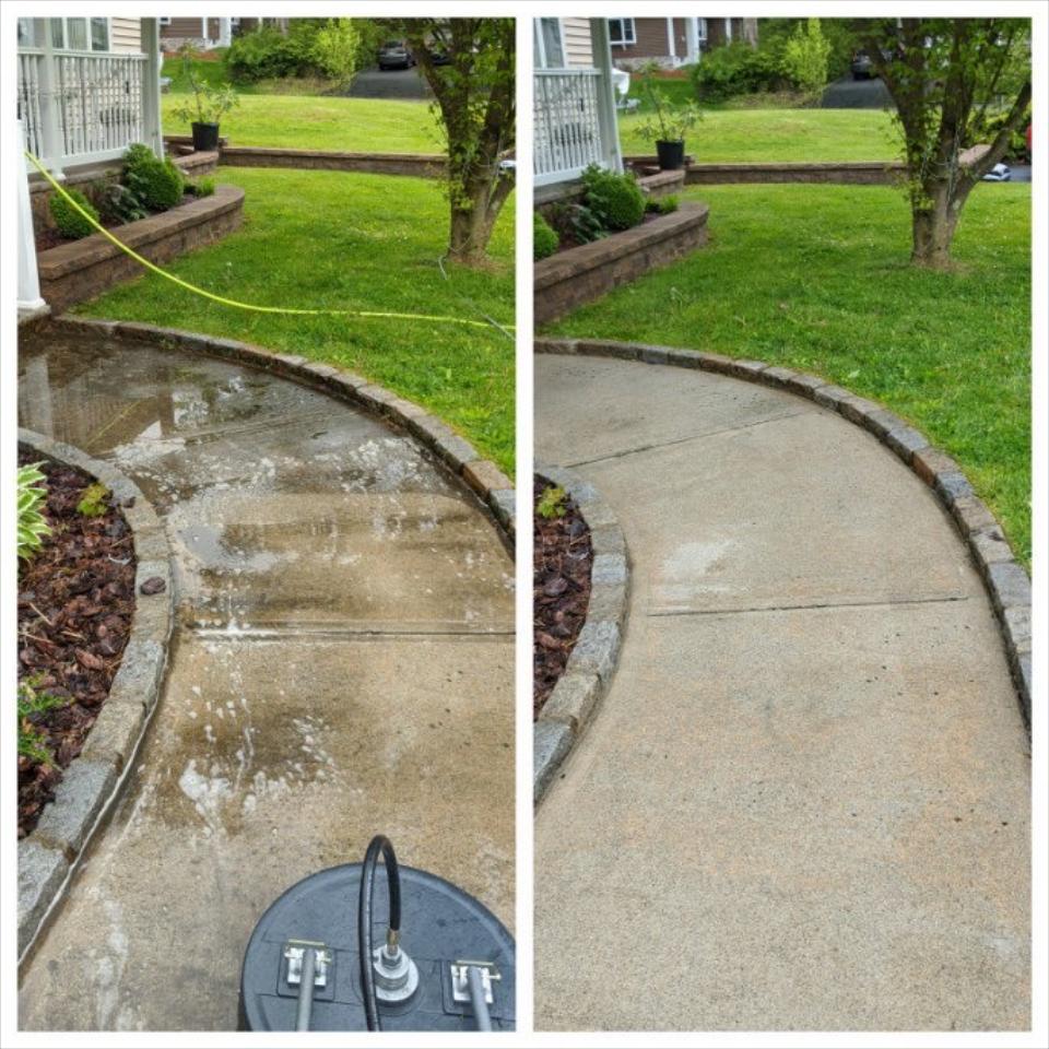 Driveway &amp; Concrete Cleaning