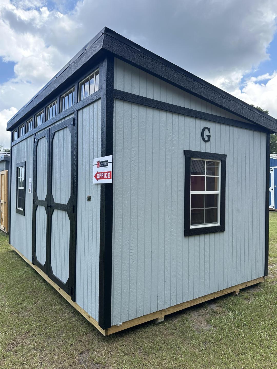 Graceland 10×16 Urban Shed – Style, Strength, and Signature Comfort