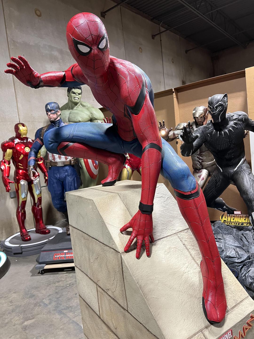 Marvel Spiderman Homecoming Statue