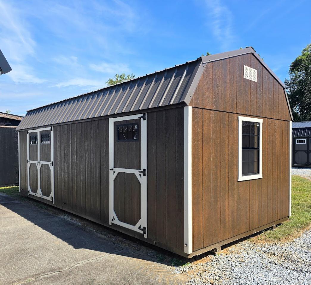 $1,013 off! -10x24 BARN W/DIVIDER WALL/100 AMP ELECT./WORKBENCH & MORE - $9,118 OR $360DOWN & $360/MO - FREE DELIVERY & BLOCKS