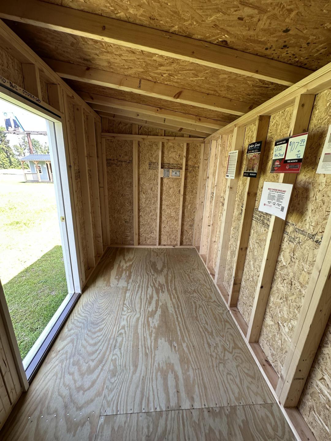 Graceland 6x12 Mini Shed - Essential Series