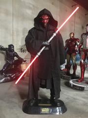 Life Size Star Wars Darth Maul w/ Lightsaber&Robe