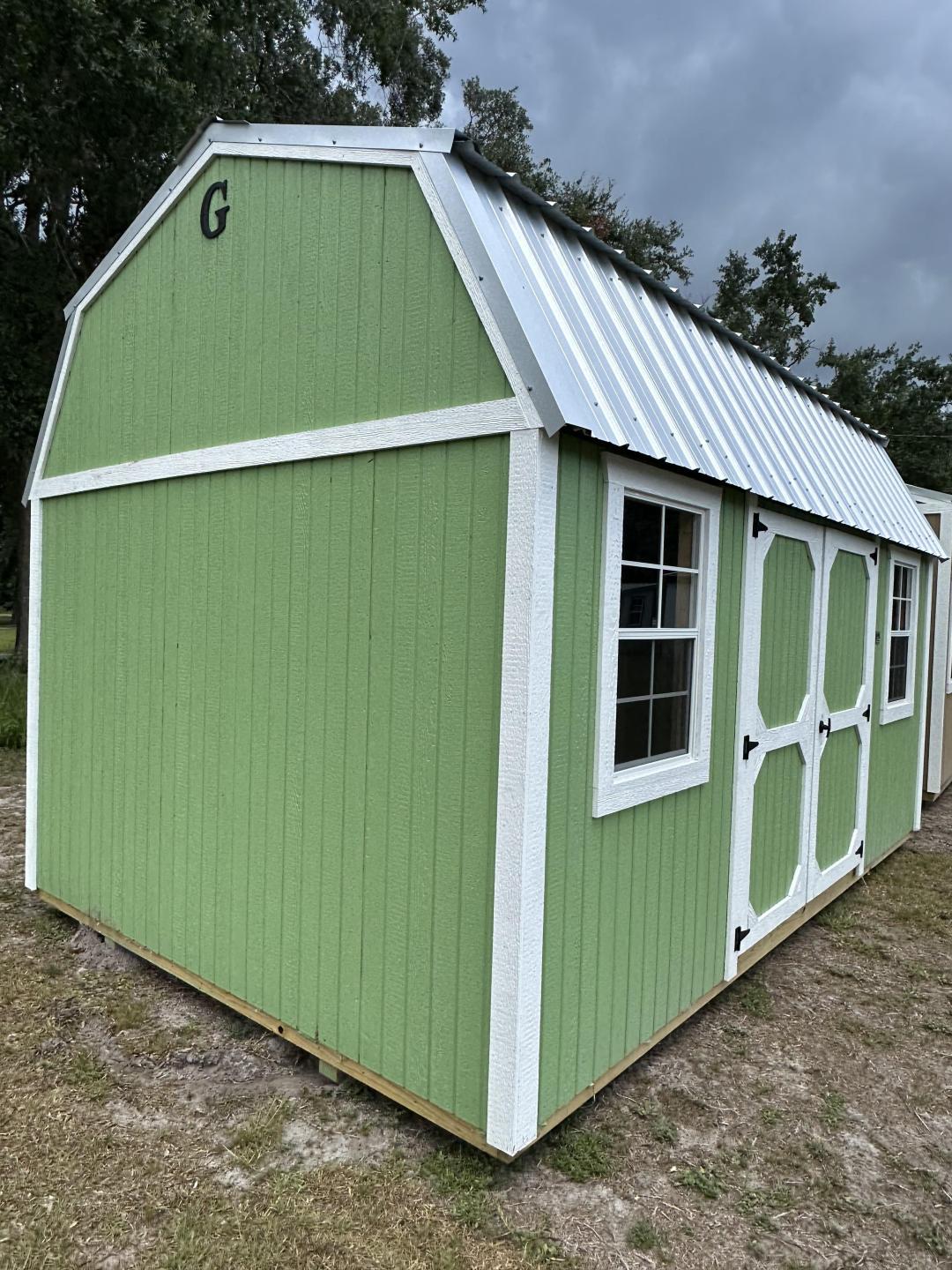 10x16 Graceland Side Lofted Barn – Premium Lofted Storage Shed in Brunswick, GA