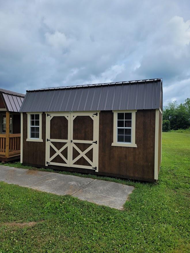 Marion - 8X16 LOFTED BARN WITH WORKBENCH