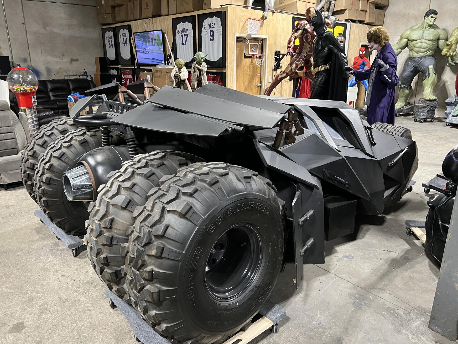 Dark Knight Batman and Batmobile