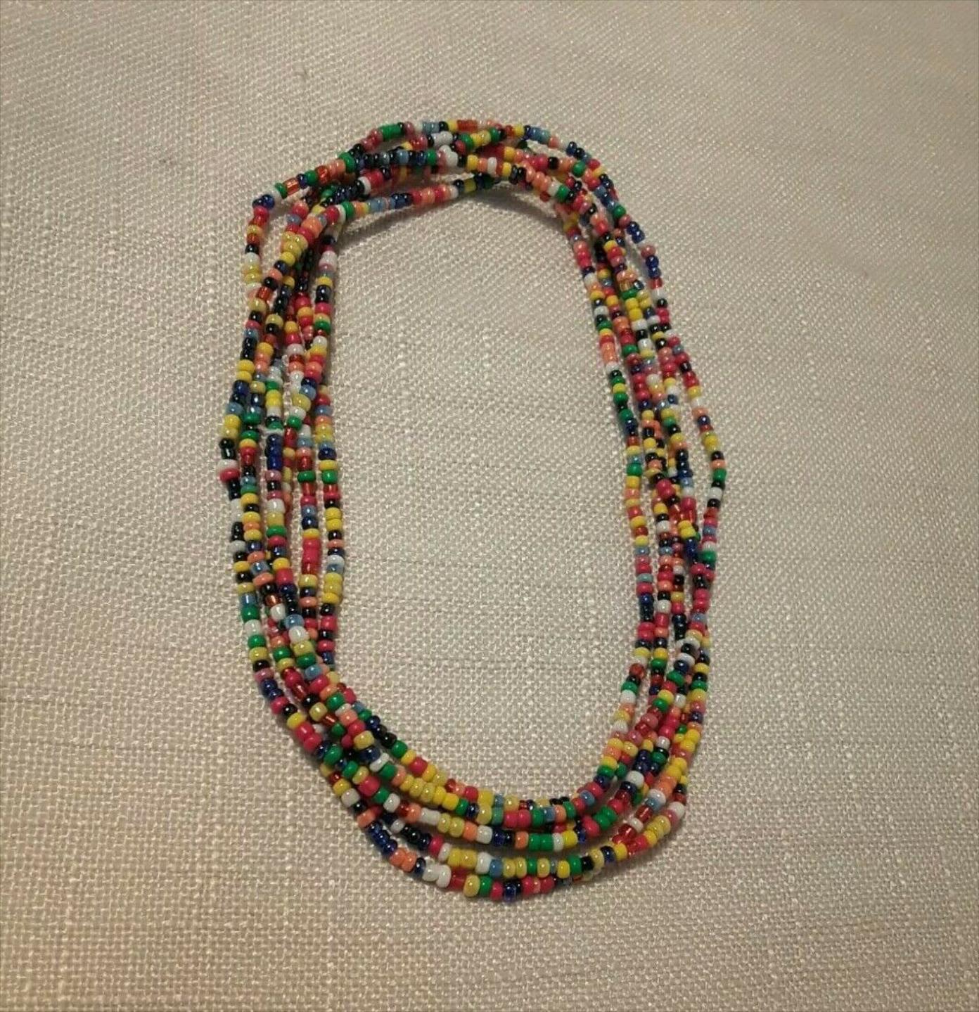 Multicolored Waist Beads