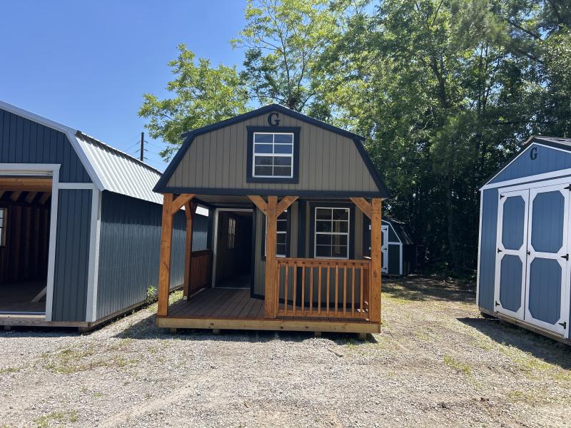 12x32 WRAPAROUND LOFTED BARN CABIN