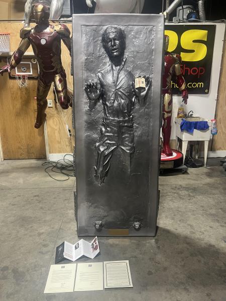 Life Size Han Solo in Carbonite Illusive Concepts