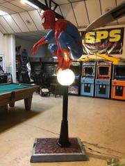 Amazing Spiderman on Lightpole