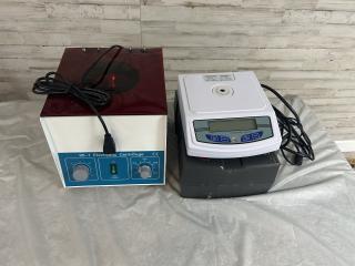 Electronic Centrifuge and Electronic Balance