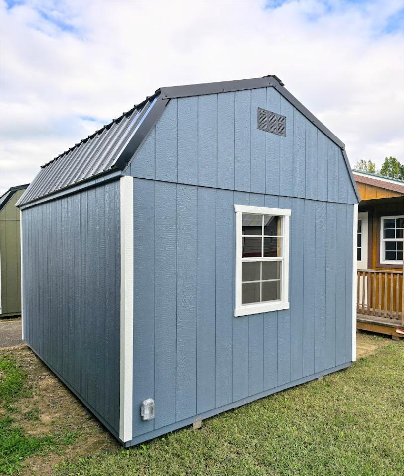 SAVE $492 10x12 LOFTED BARN w/ELECT. $4,428 OR $175 DOWN & $175/MO -NO CREDIT CHECK - FREE DELIVERY (50 miles)