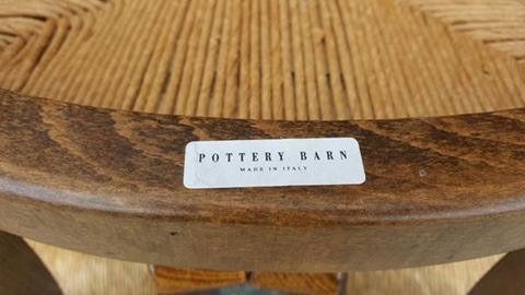 POTTERY BARN ITALY SET OF SIX DINING CHAIRS RUSH S