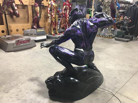 Life Size Marvel Black Panther