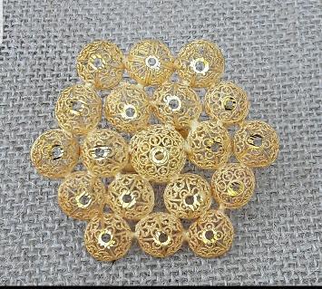 Oversized Gold Plated Ring