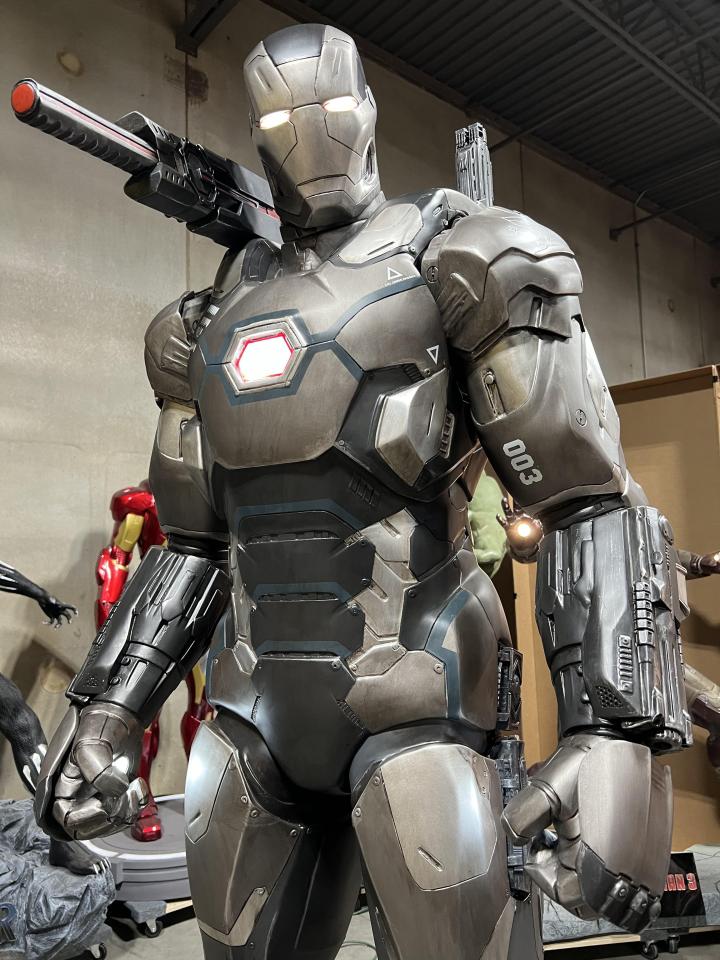 Marvel “Captain America: Civil War” 3 Piece Set War Machine Ironman