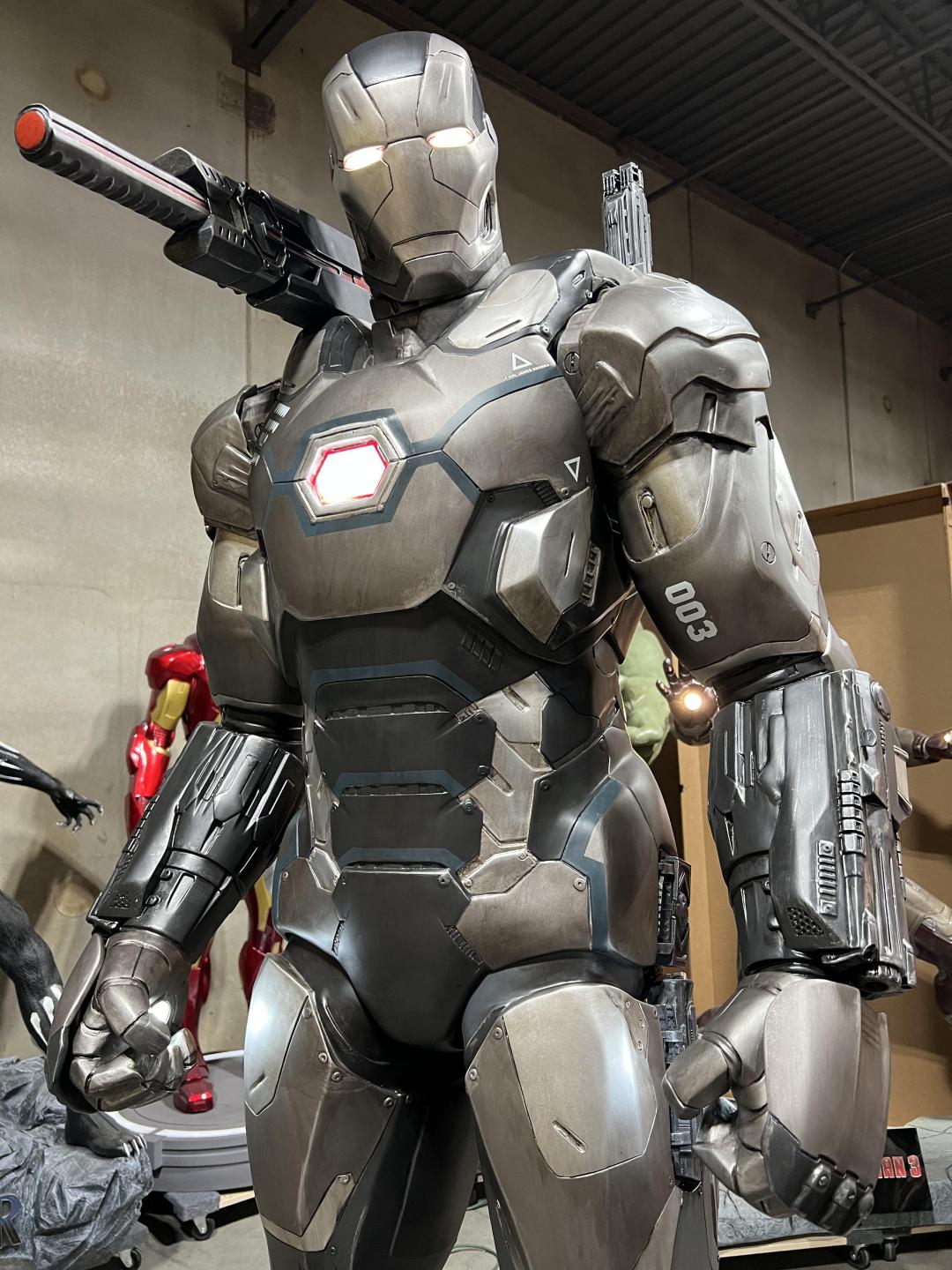 Marvel “Captain America: Civil War” 3 Piece Set War Machine Ironman