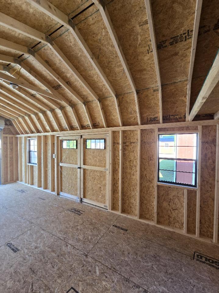 $891 OFF - 10x24 LOFTED GARAGE W/ELECTRICAL - $8,019 OR $317 DOWN & $317/MO -NO CREDIT CHECK - FREE DELIVERY, LEVELING & BLOCKS (50 mi)