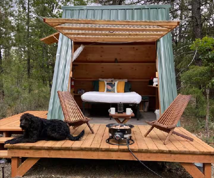 A Relaxed shack is just that!