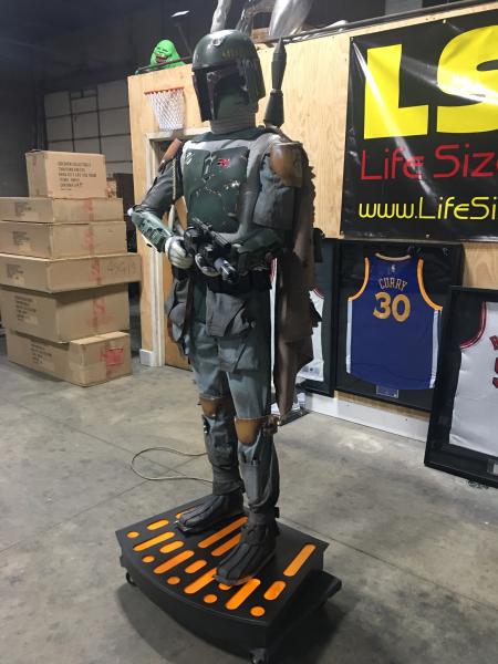 Sideshow life size boba hot sale fett