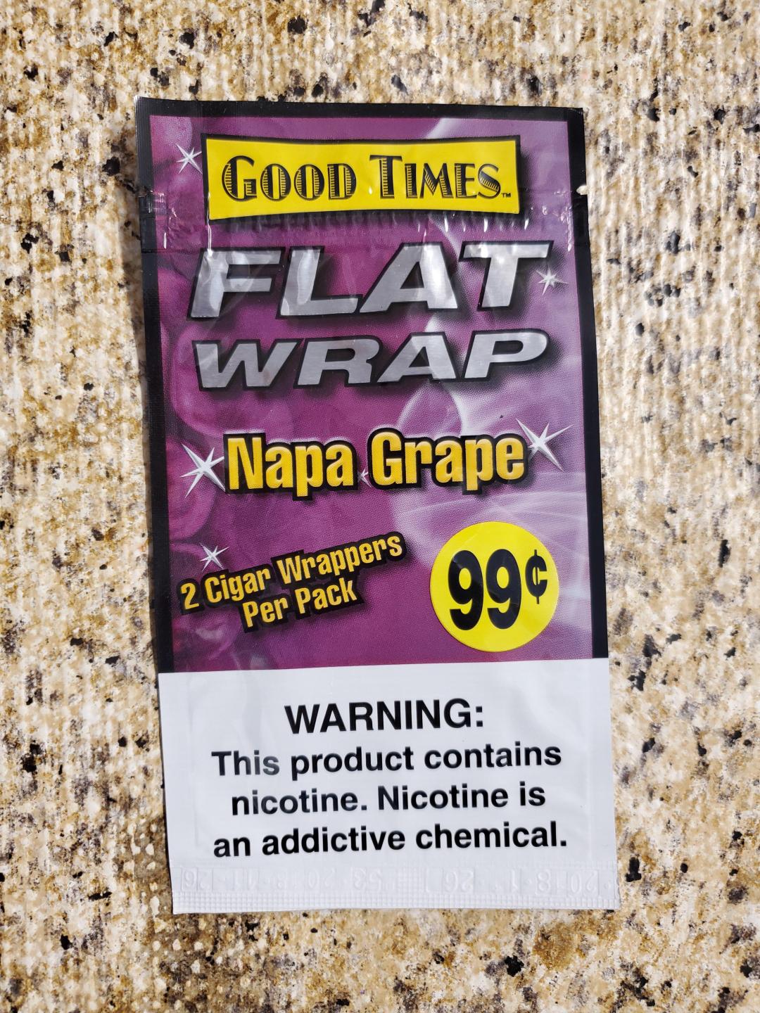 NAPA GRAPE FLATWRAP