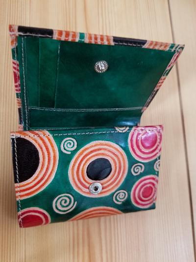 Genuine Leather Trifold Wallet.