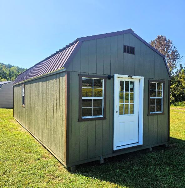 🔥15% OFF - SAVE $1,955 12X28 Lofted Barn w/Electrical - $11,083 or $438 Down & $438/Mo - NO CREDIT CHECK - FREE DELIVERY & BLOCKS (50 miles)