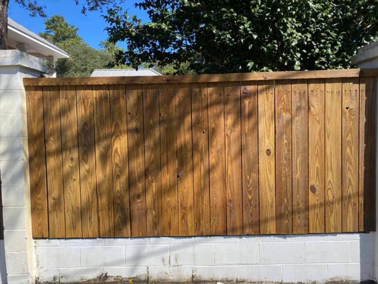 Wood Deck & Fence Restoration