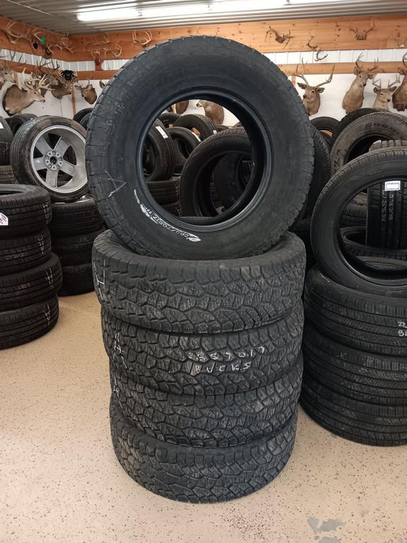 265/70R17 Pathfinder All Terrain Tires Set of 5