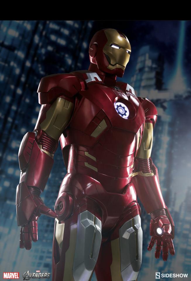 Sideshow Ironman Mark VII with LED Lights
