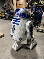 Life Size Star Wars Aluminum Remote Controlled R2D2
