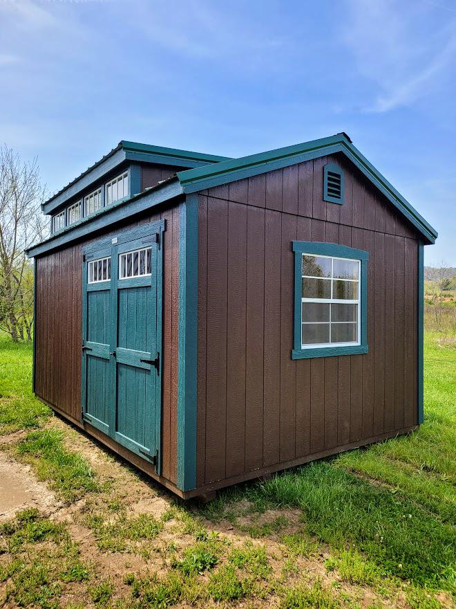 Marion - BEAUTIFUL 12x16 W/DORMER - ELECTRICAL PKG - 10 YR WARRANTY