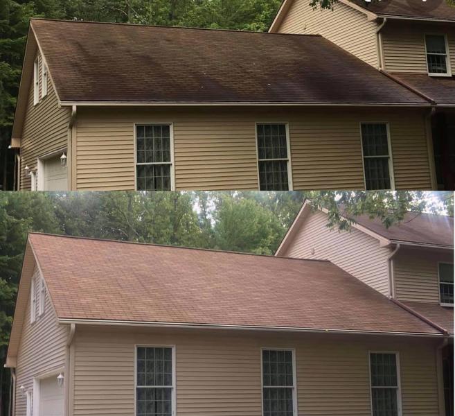 Soft Wash Roof Cleaning