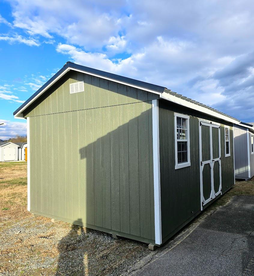 SAVE $724 OFF! 12x20 DELUXE SHED - $6,521 or $257 DOWN - $257/Mo - NO CREDIT CHECK - EVERYONE APPROVED!