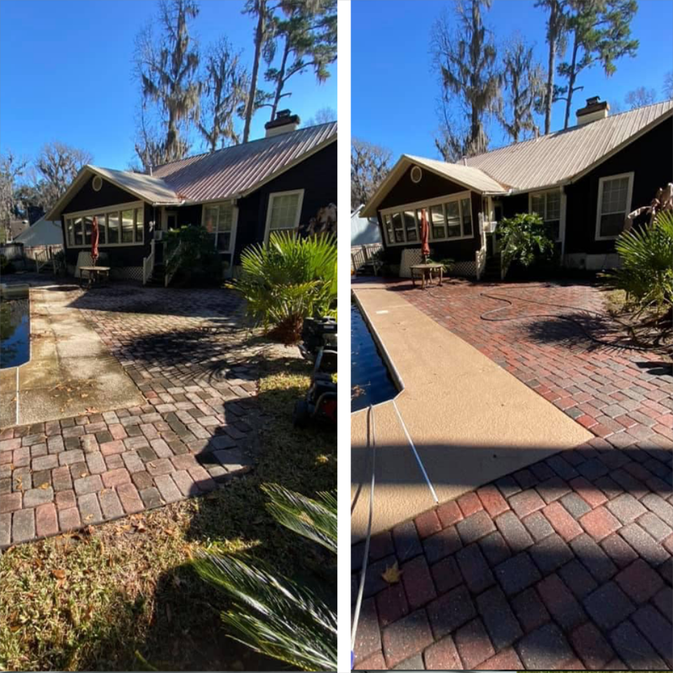 Driveway &amp; Concrete Cleaning