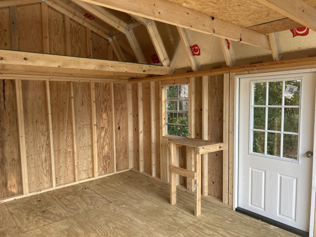 12x16 LOFTED BARN GARAGE